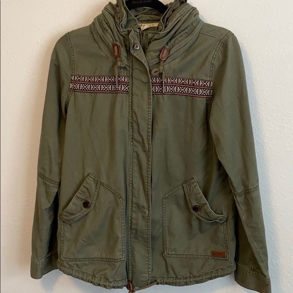 Roxy Jacket with zip hood